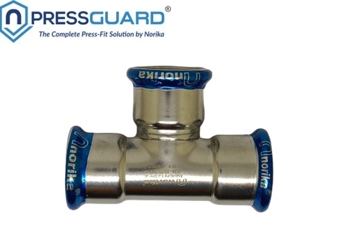 Stainless Steel 304 Press Fit Equal Tee